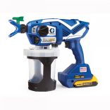Graco Ultramax akkus festékszóró oldószeres felhasználásra 2db 18V DeWalt Lithion -ion akkuval+hordtáskával