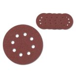 Dedra csiszolópapír korong lyukakkal, 225mm P60 5db/csomag