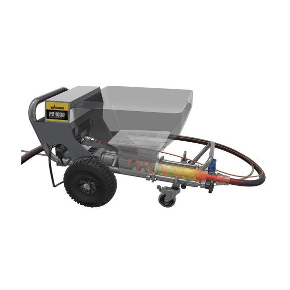 Wagner PlastCoat 1030 E spraypack csigás vakolatszóró és glettszóró gép